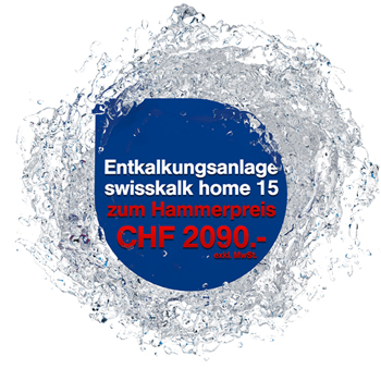 Entkalkungsanlage swisskalk home 15 - Hammerpreis